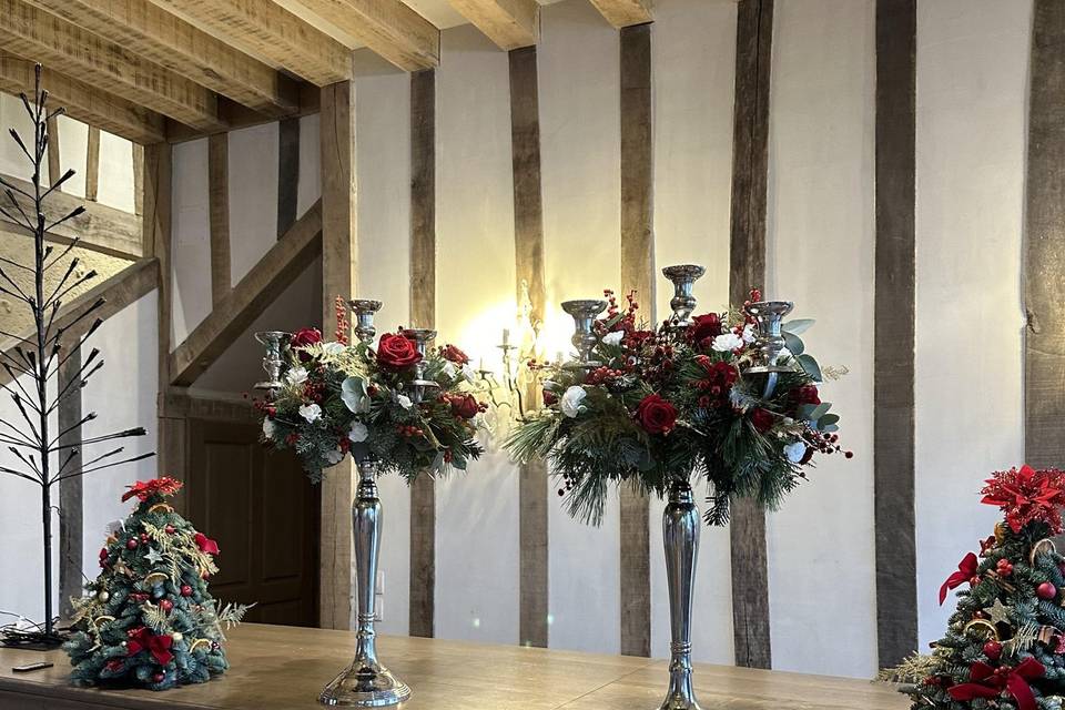 Mariage thème Noël