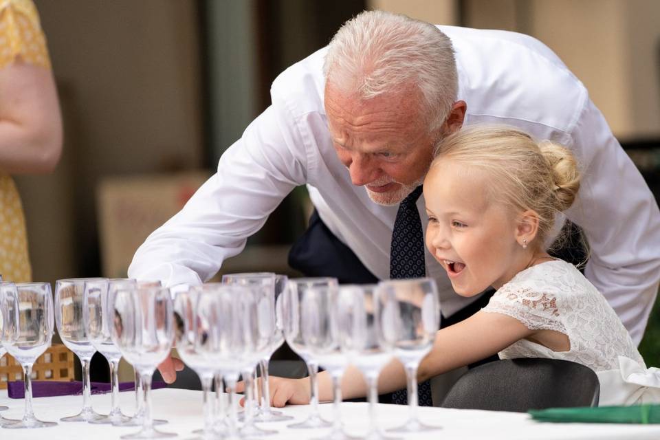 Moment en famille inter âge