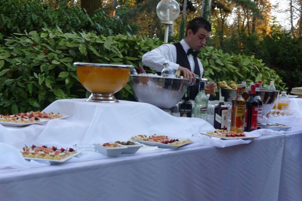 Buffet extérieur