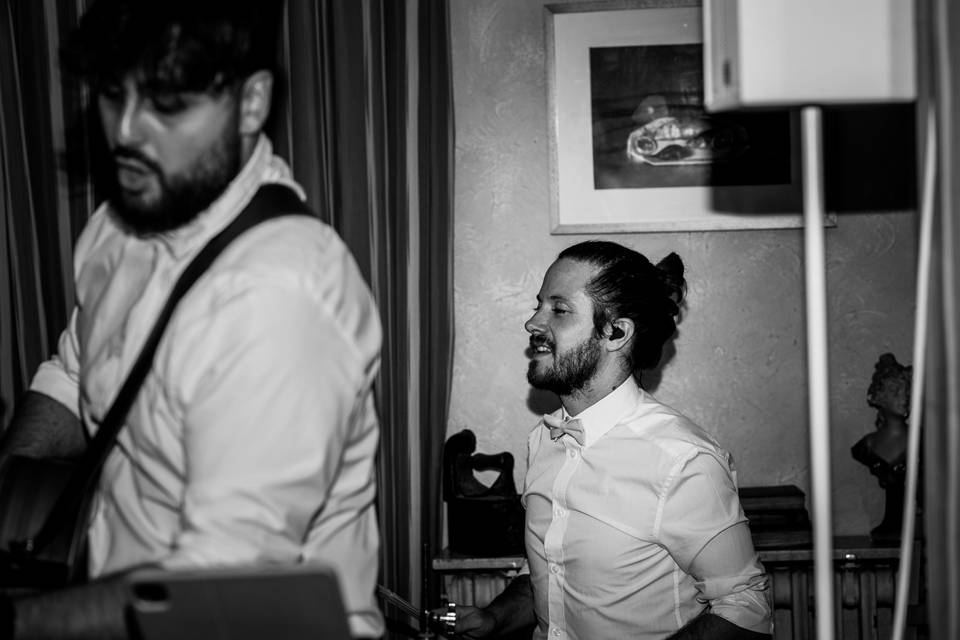 Duo lors d'un mariage
