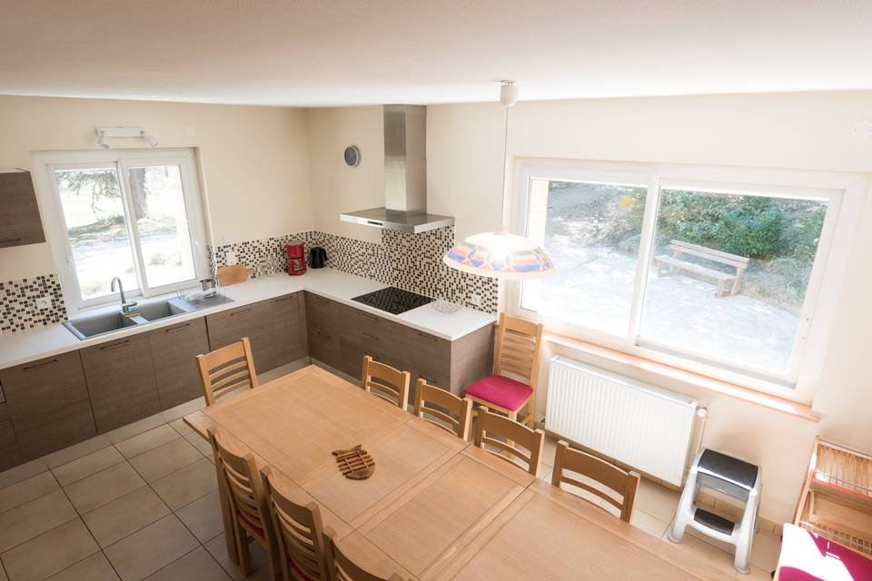 Cuisine gite de la forêt