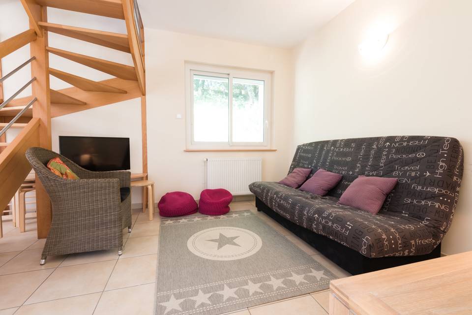 Salon gite de la forêt