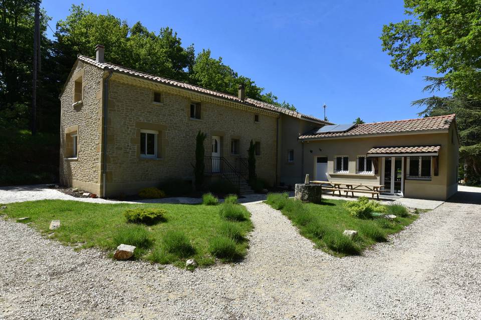 Gite de la forêt + raye