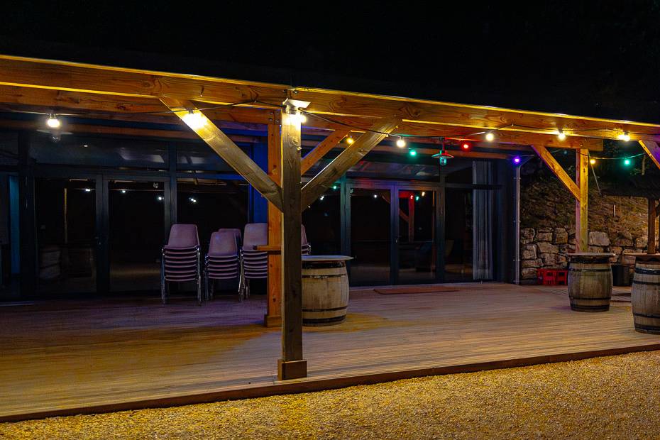 Terrasse de nuit