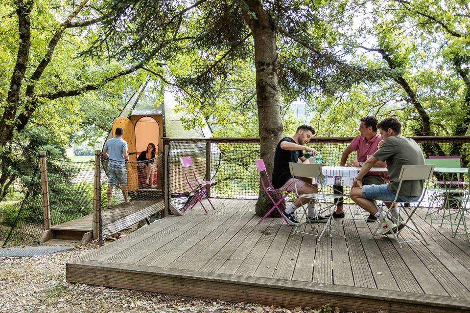 Terrasse de la goutte d'Ô