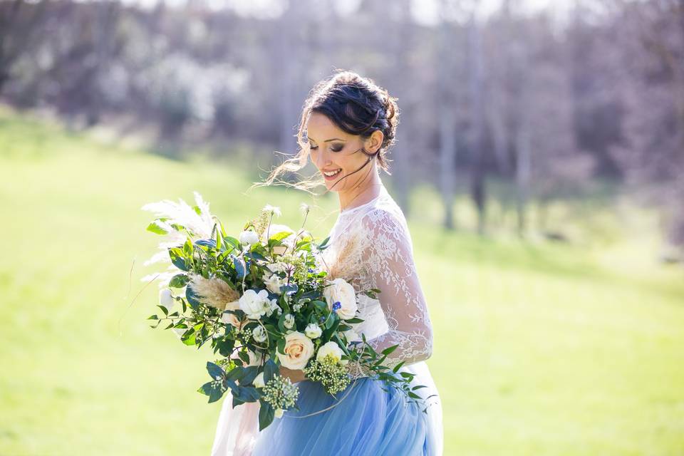 Mariée en Hiver