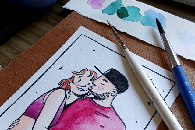 Portrait d'un couple