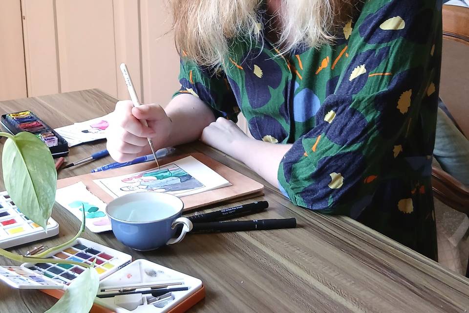 L'illustratrice