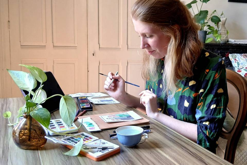 L'illustratrice