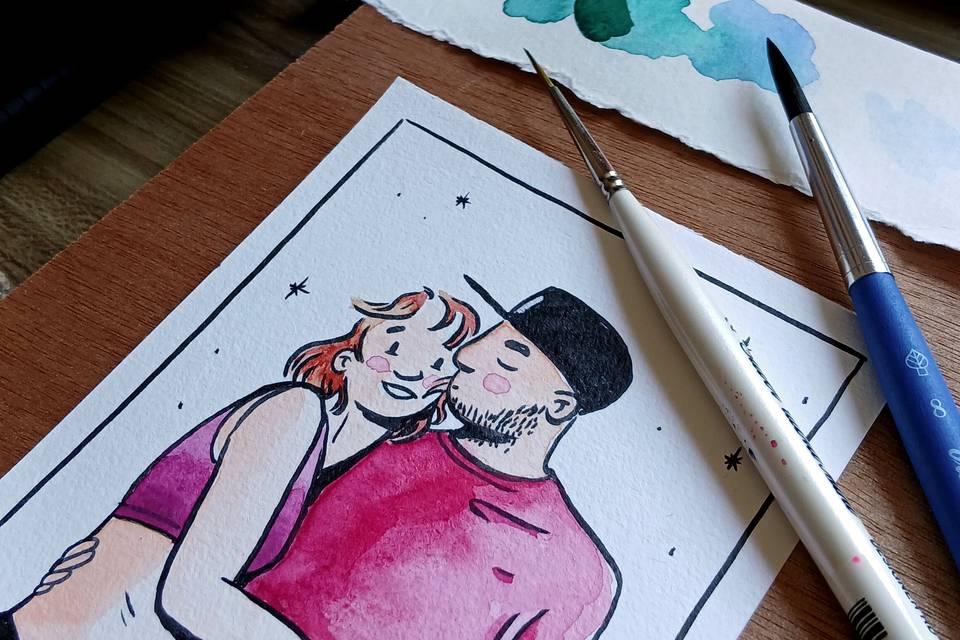 Portrait d'un couple