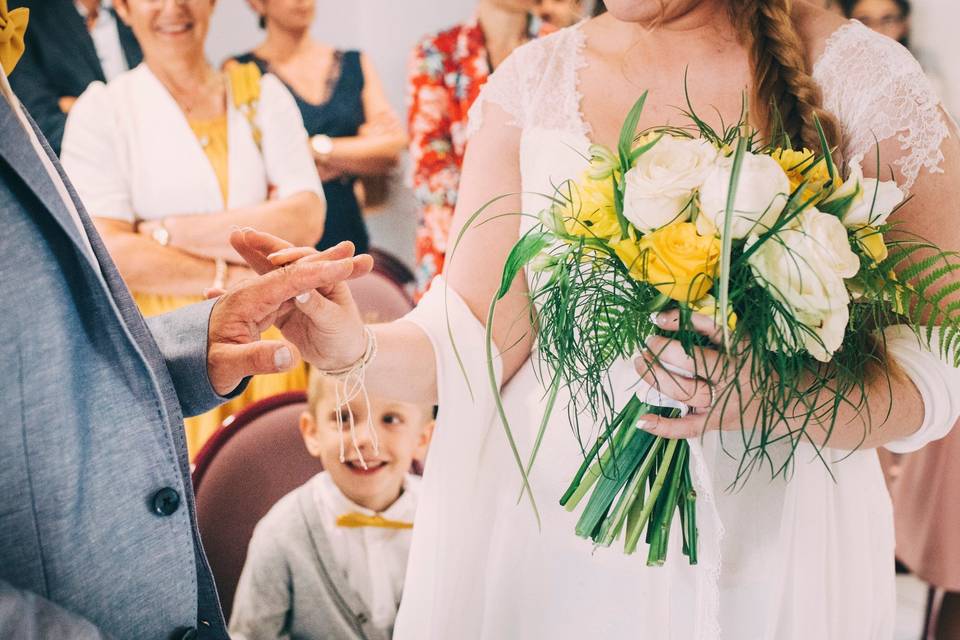 Bouquet de mariée CDF