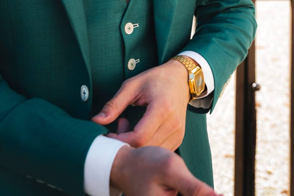 Boutonnière de marié