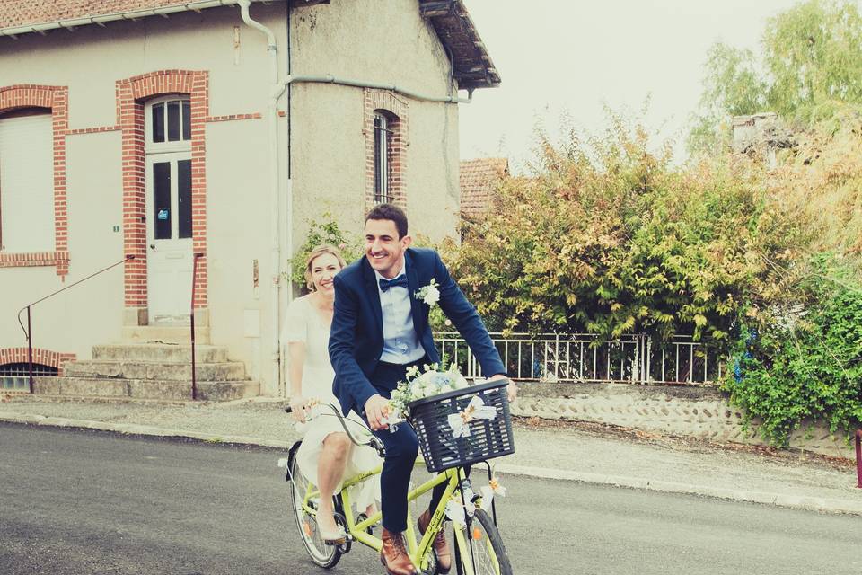 Arrivée à la mairie