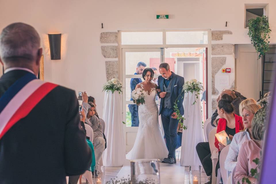 Entrée de la mariée