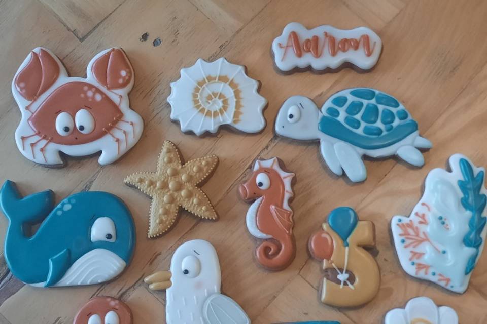 Arty biscuits