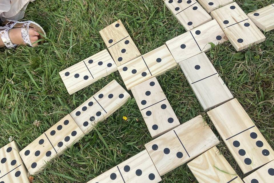 Dominos géant