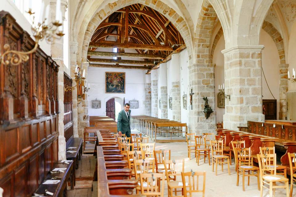 Interieur de la chapelle
