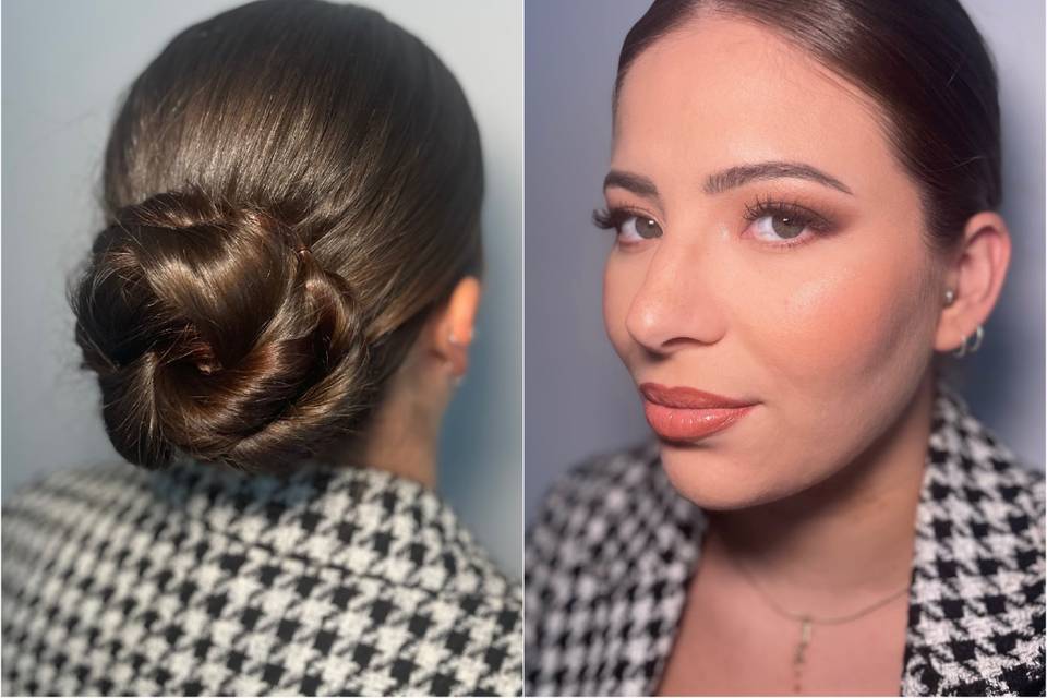 Maquillage et coiffure mariée