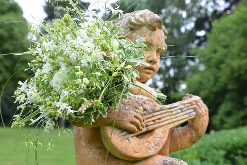 Bouquet de mariée champêtre