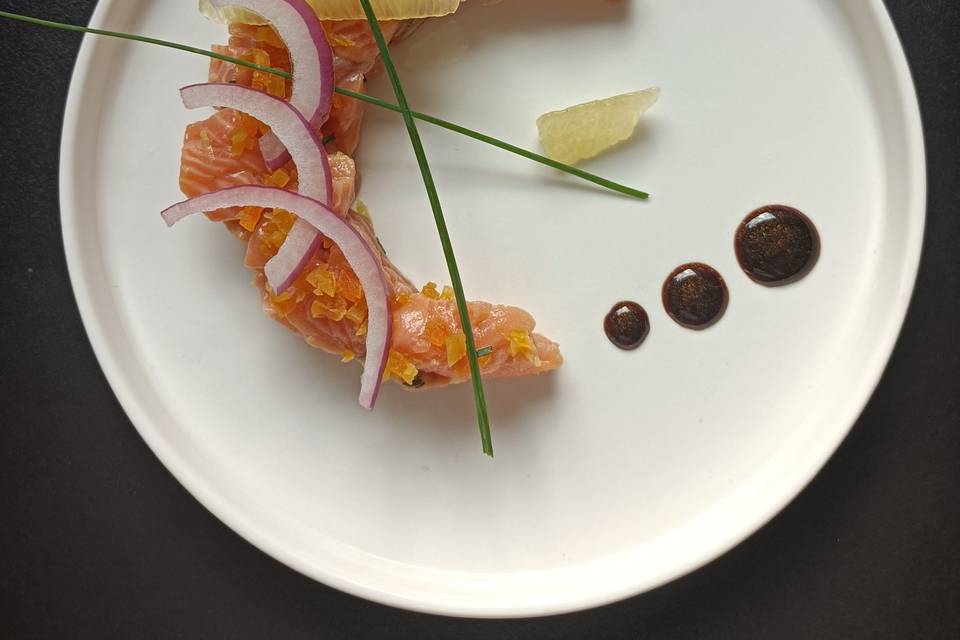 Tartare de saumon