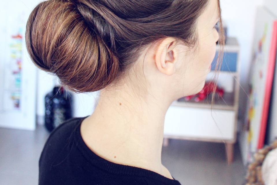 Chignon de mariée