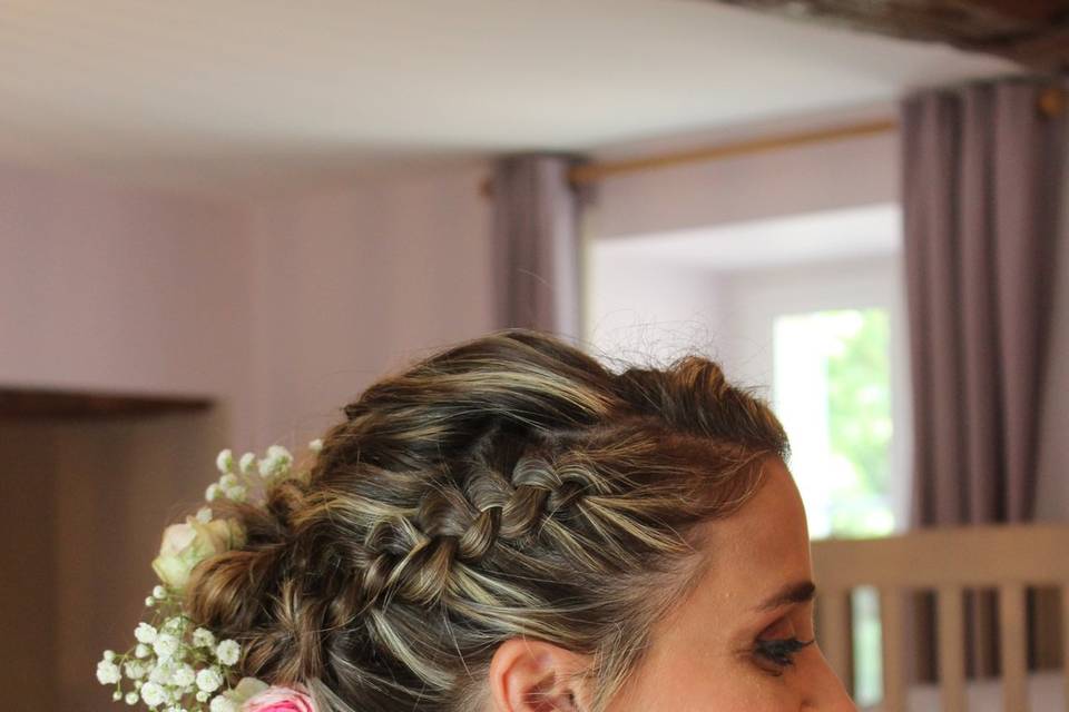 Chignon romantique