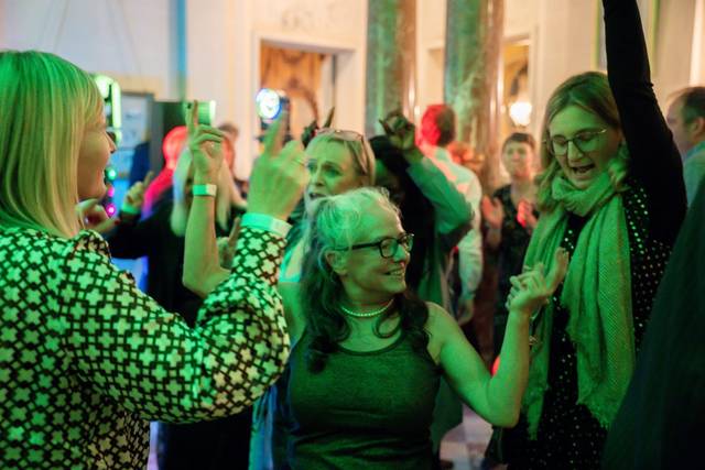 Piste de danse en fête