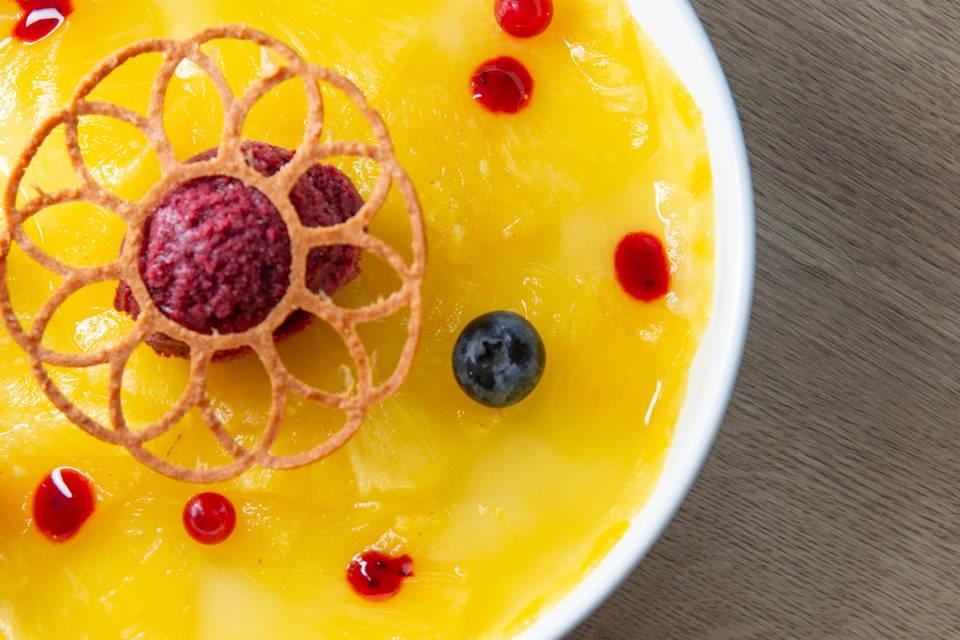 Carpaccio ananas