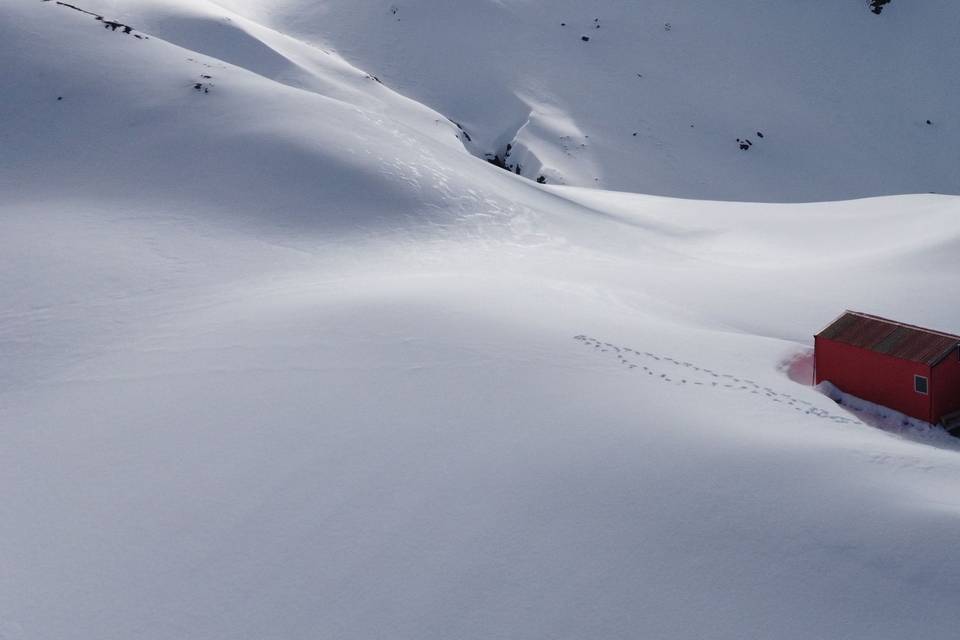 Dans une petite cabane perdue