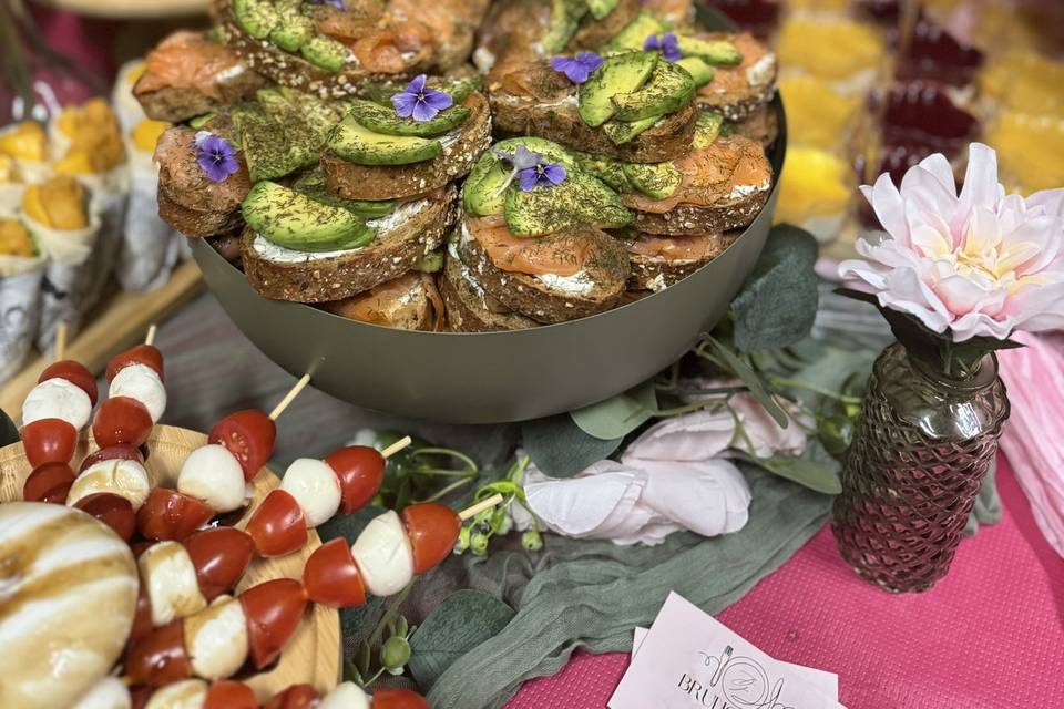 Toast saumon et avocat