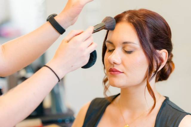 Maquillage naturel mariée