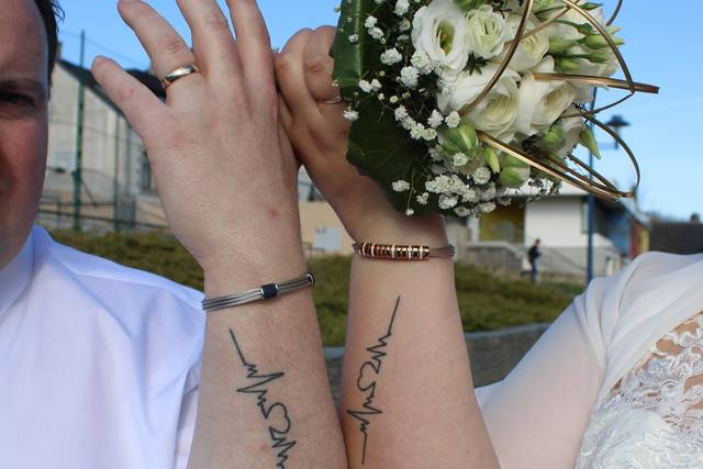 Tatouage en commun des mariés