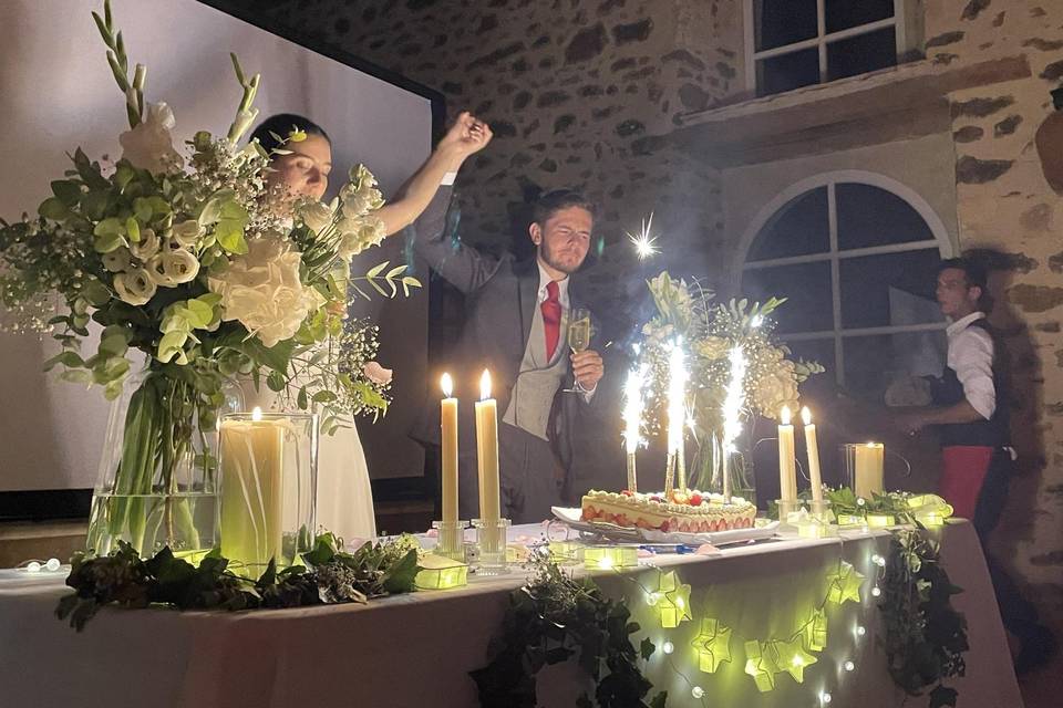 Présentation du dessert