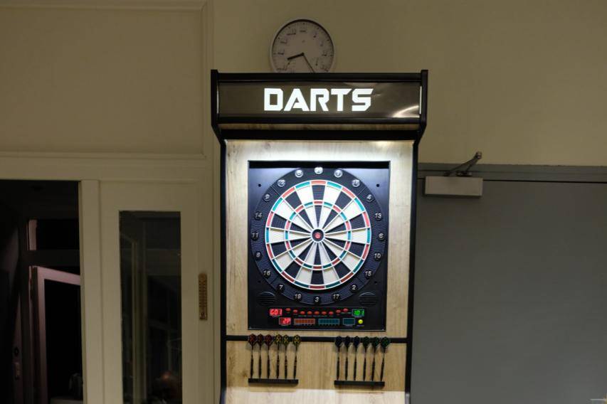 Jeu de flechettes installé 1