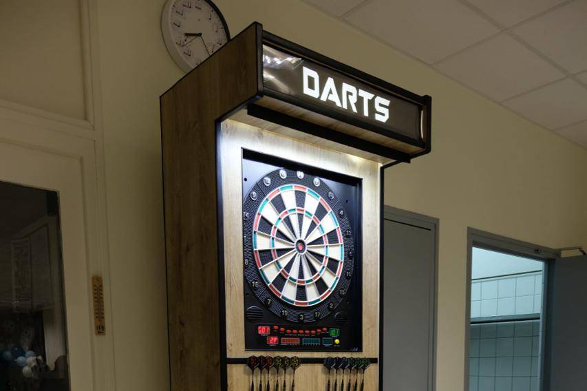 Jeu de flechettes installé 2