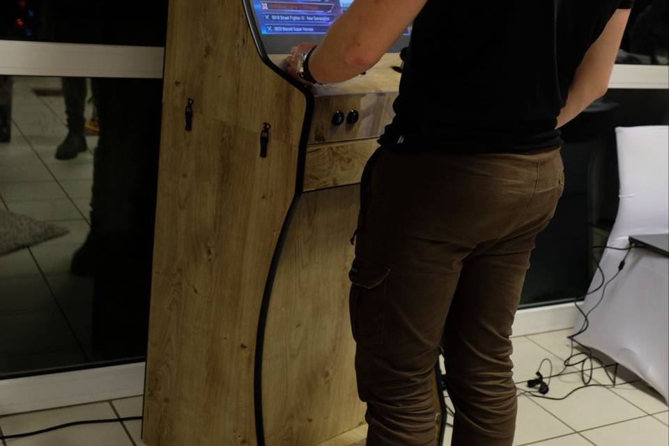 Borne d'arcade en jeu 3