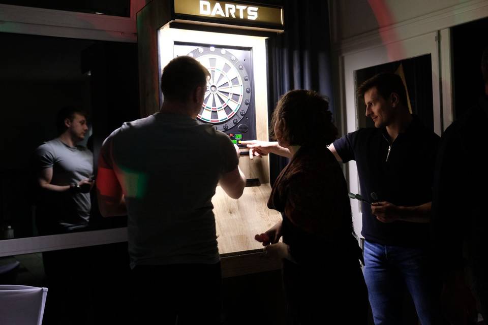 Jeu de fléchettes en jeu 5