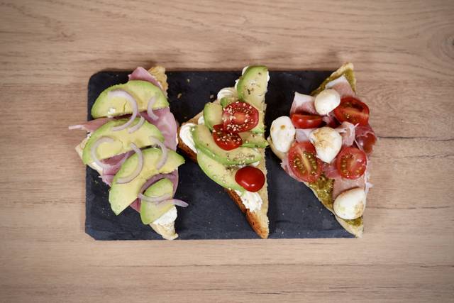 Trio toasts