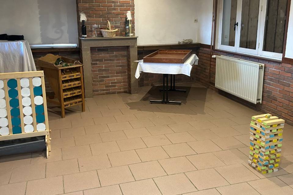 Coin jeux petite salle
