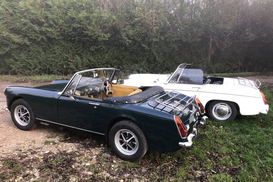 Duo de MG Midget