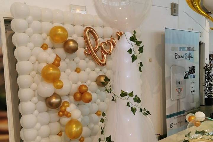 Décoration en ballons pour mariage et fêtes : recherche prestataire, tarif  et devis