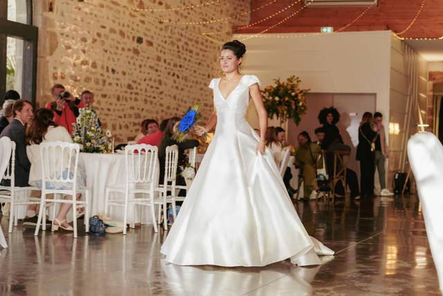 Mariage qr-cadre robe