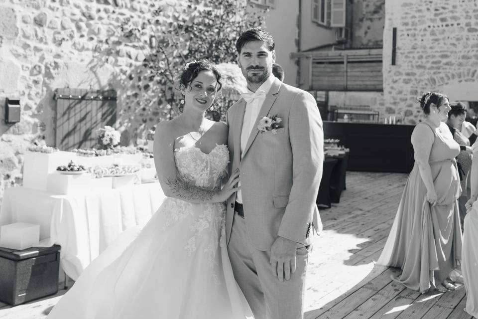 Mariage qr-cadre mariés