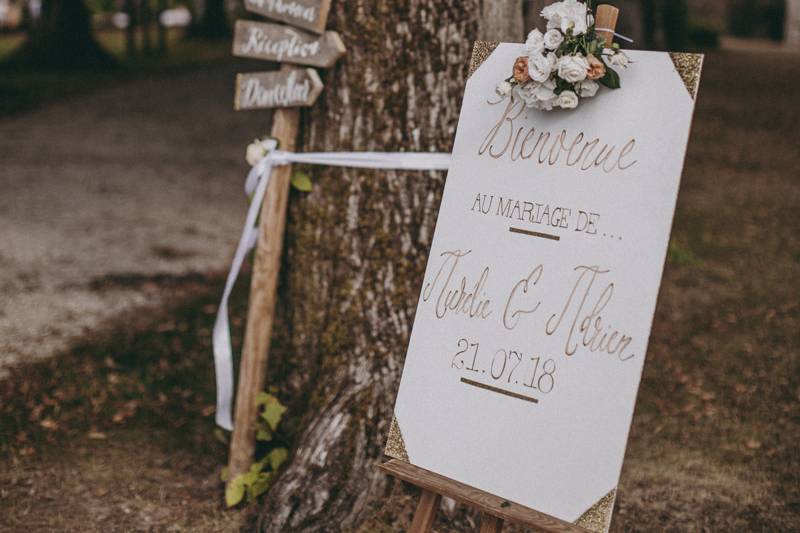 Pancartes Mariage