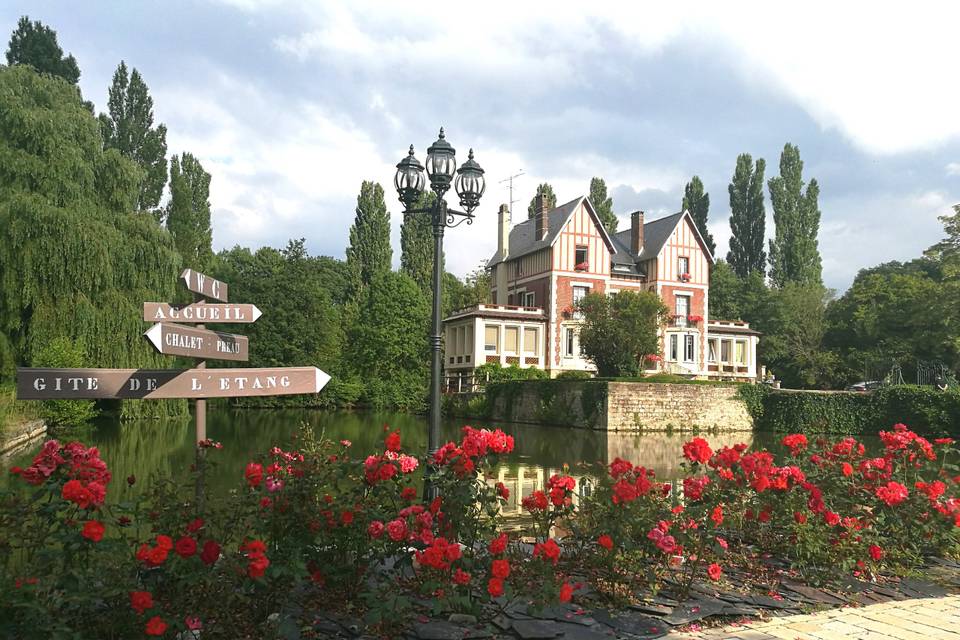 Château fleuri