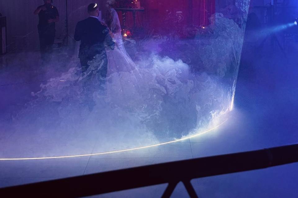 Laser + Machine à fumée