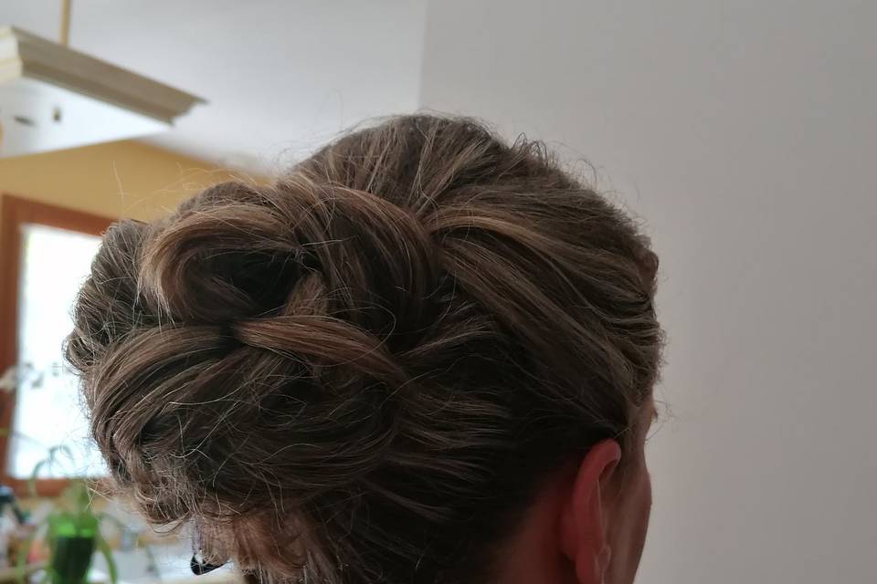 Chignon simple et rapide