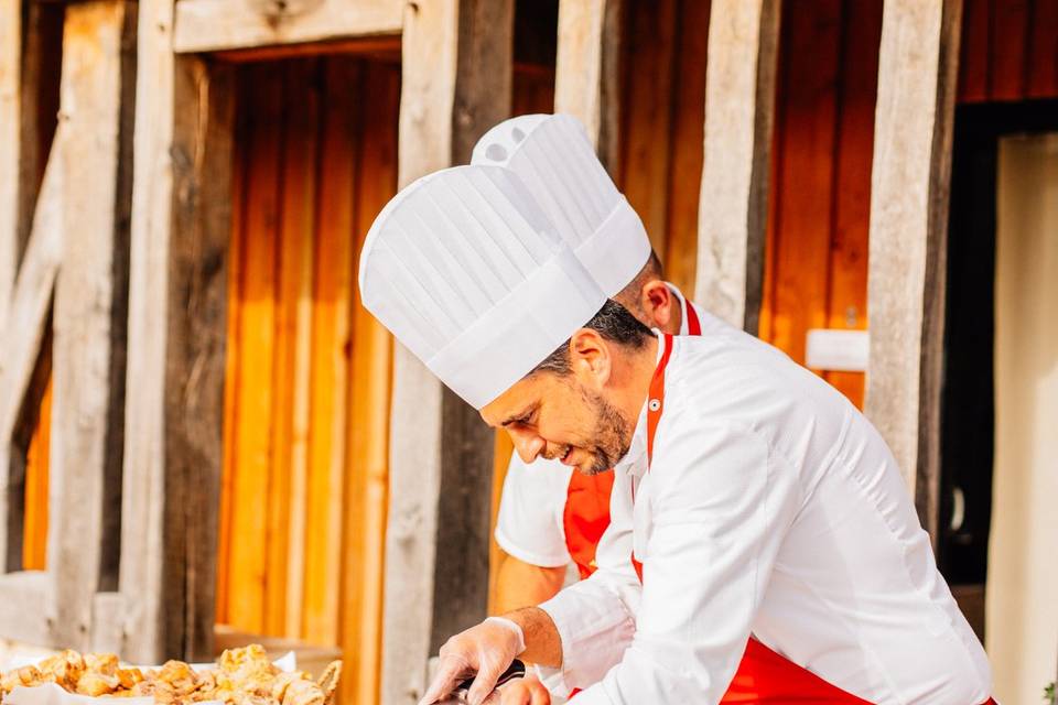 Découpe de Foie gras de canard