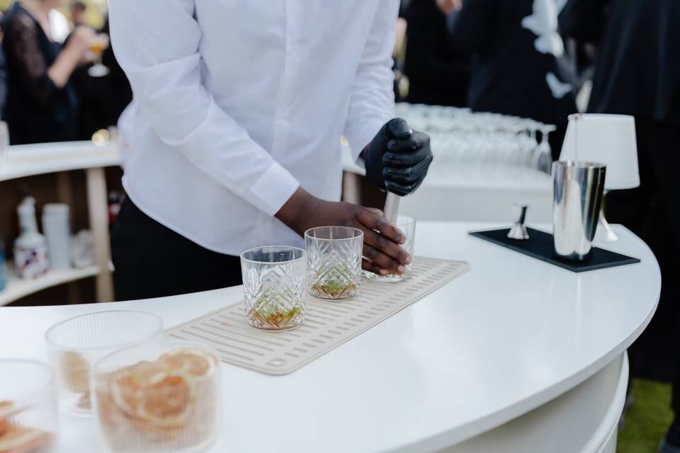 Bar à cocktails