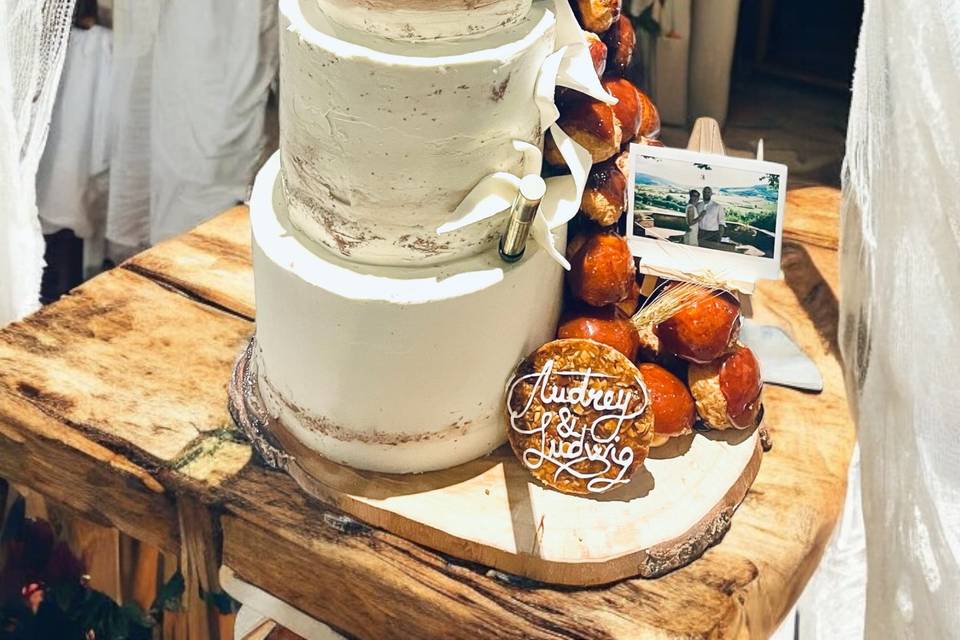 Wedding cake & choux